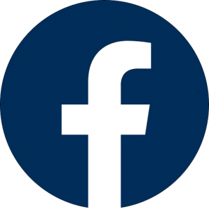 Facebook-button-rondblauw